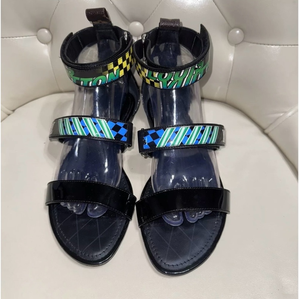 Louis Vuitton Flat Ankle Strap Sandal size 40